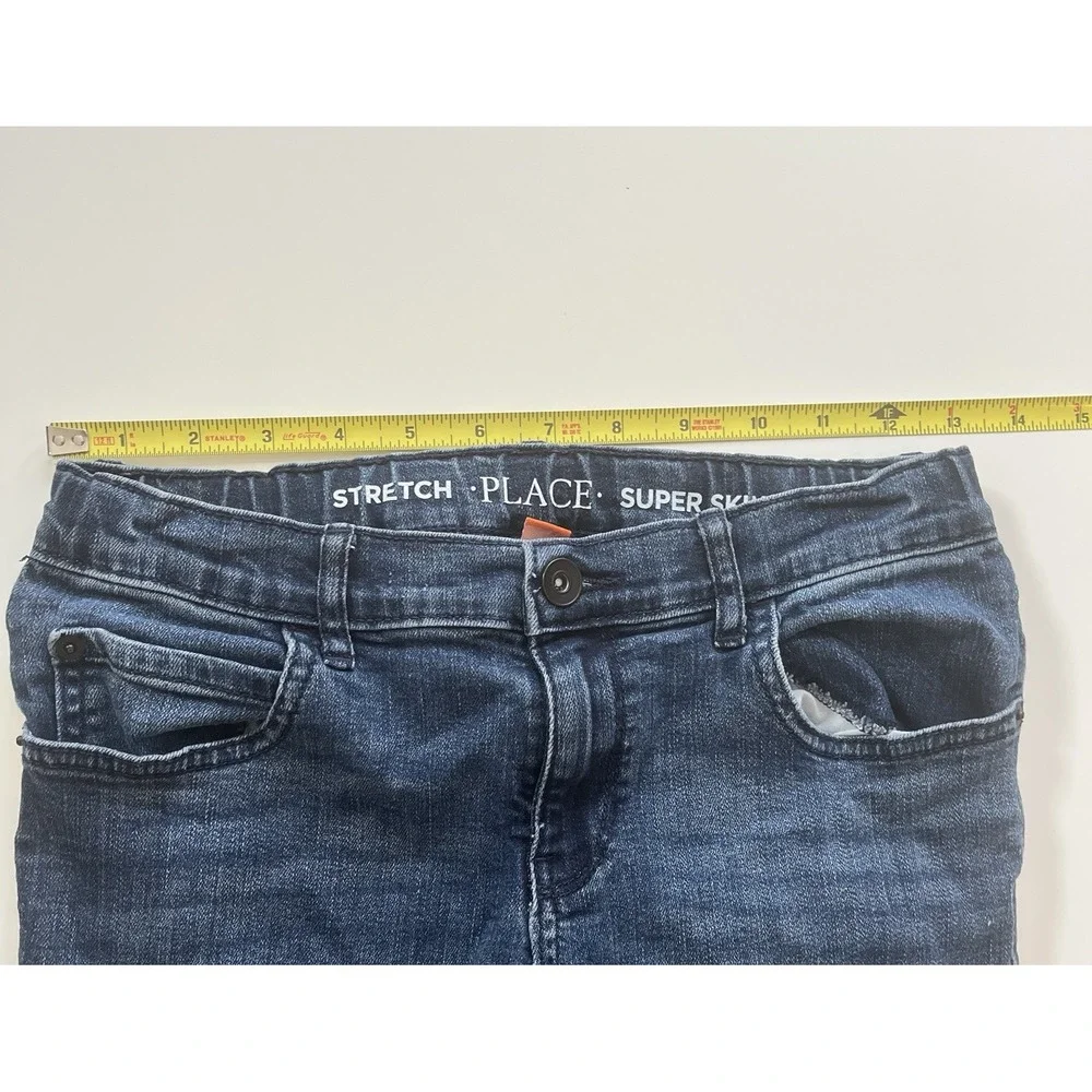Children's Place Boys Size‎ 12 Super Skinny Jeans Denim Medium Wash